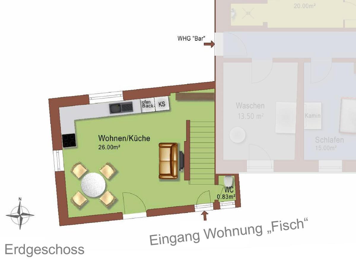 Ferienhaus Oberstaader Fewo Maisonette Ohningen Buitenkant foto